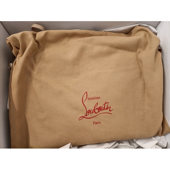 Christian Louboutin Loubi Krypton Glitter Clutch Bag - Picture 4 of 9